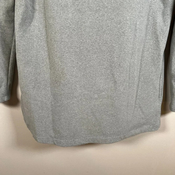 Dudley Stephens Cobble Hill Turtleneck Size XS Gray Vello Fleece Cozy Minimal - Picture 6 of 10